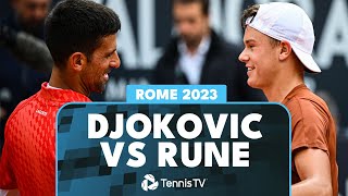 Novak Djokovic vs Holger Rune Extended Highlights | Rome 2023 Quarter-Final screenshot 4