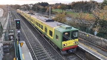 Irish Rail 8520 Class Dart Train 8635 - Booterstown Station, Dublin
