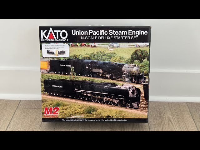 Kato Golden Spike Union Pacific Steam Engine N-Scale Deluxe