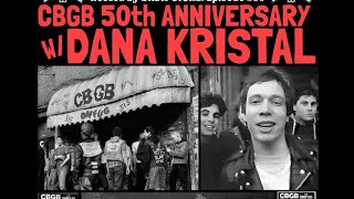 The NYHC Chronicles LIVE! Ep. #309 "CBGB 50th Anniversary" w/ Dana Kristal