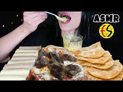 ESKİŞEHİR DENİNCE AKLA GELEN YİYECEKLER (Çibörek, Balaban Kebap, Met Helvası, Göbete) Asmr Türkçe