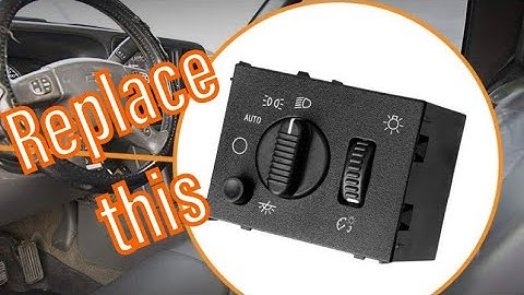 2003-2007 GMC Chevy Dimmer Switch Install Sierra Silverado Tahoe