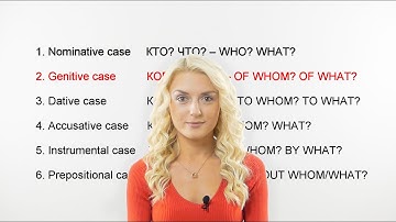 2. Case GENITIVE in Russian Language II Learn Russian with Native Speaker 2/18