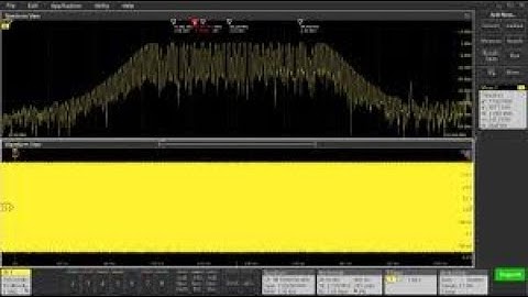 Analyzing Turn on Behavior of a Spread Spectrum Clock with Spectrum View