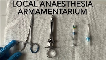 Armamentarium of local anaesthesia in dentistry