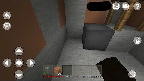 How to make furnace and stone axe in mini block craft