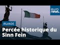 Irlande  perce historique du sinn fein