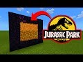 How to make a portal to the jurassic park dimension in minecraft