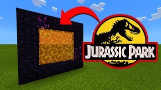 How To Make A Portal To The Jurassic Park Dimension in Minecraft! screenshot 3