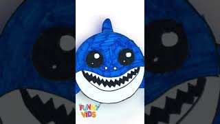 Baby Shark Çizimi - Kolay Çizimler - Bebek Köpek balığı Çizimi #short #shorts