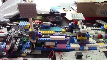 Arduino Lego Nerf target game, work in progress