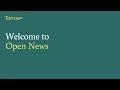 Tortoise Open News Meeting (30th March)