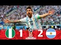 Nigeria vs Argentina 1-2 World cup 2018 Group stages | Extended highlights & Goals | England  🎤