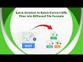 Export EML file in Bulk with all Attachments by GainTools EML Converter Tool