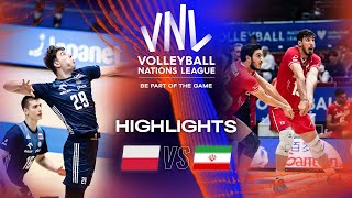🇵🇱 POL vs. 🇮🇷 IRI - Highlights Week 1 | Men's VNL 2023