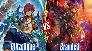 Blitzclique vs Branded Bystial Dragon & Sky Striker vs Blitzclique - NEW BANLIST DB Yu-Gi-Oh!