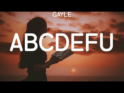 GAYLE ~ abcdefu # lyrics # Sam Smith, Rihanna, Lewis Capaldi