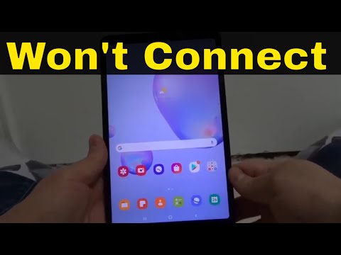 Samsung Galaxy Tab A Won't Connect To Internet-How To Fix