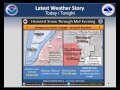 February 20, 2014 Winter Storm - early evening update