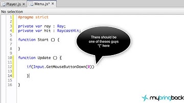 Unity 3d Tutorial 1 7   Simple Menu Script