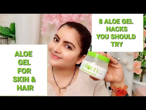 MUST TRY ALOE GEL HACKS FOR SKIN AND HAIR |  RARA | best aloevera for summers | aloe gel with rose