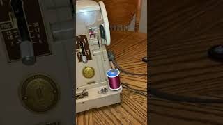 Singer 401A winding a bobbin