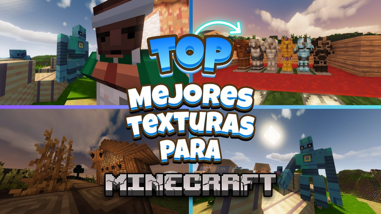 Top 8 Packs de Texturas para Minecraft 1.21.4 - YouTube