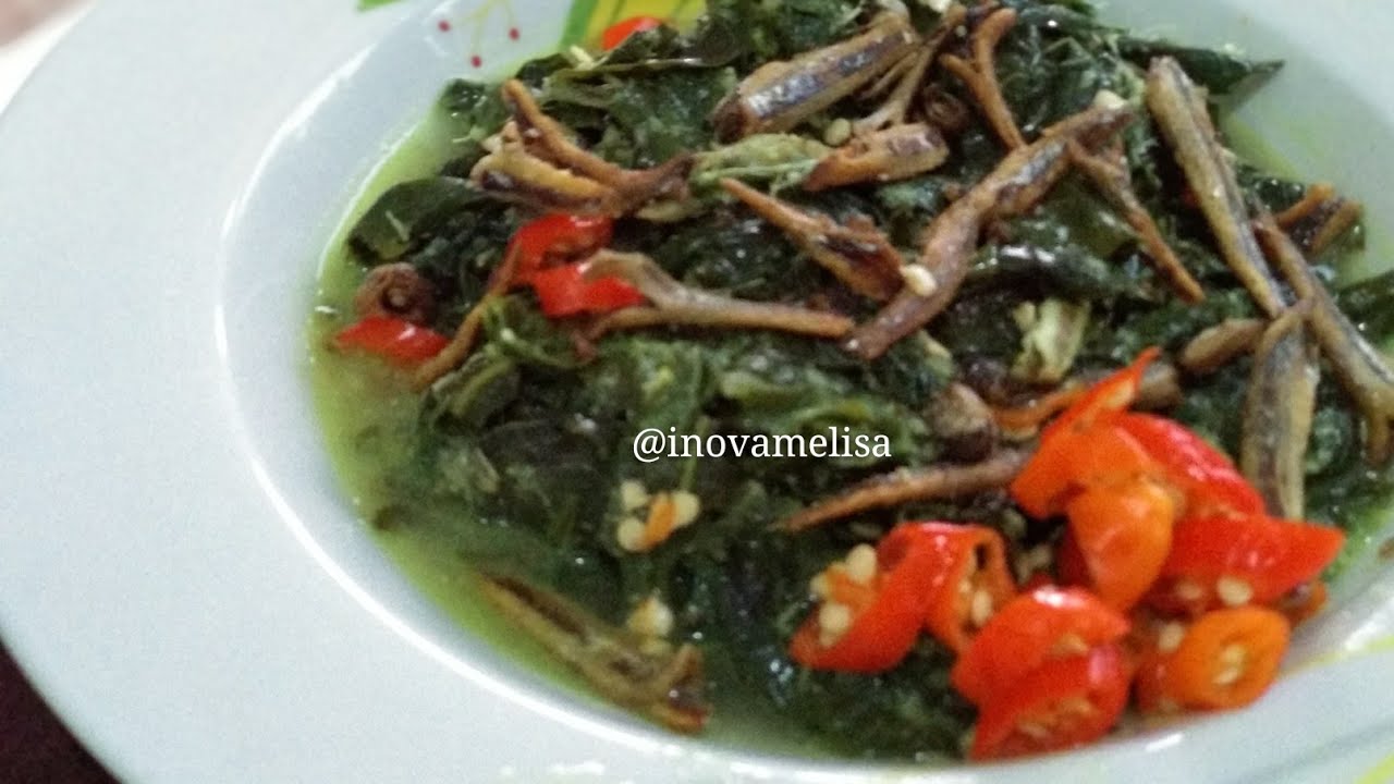 Resep Mudah Praktis Gulai Daun Singkong Ikan Teri ...