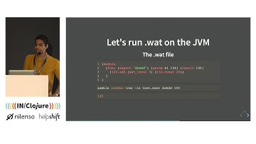 WASM on Clojure — Emmanuel Antony