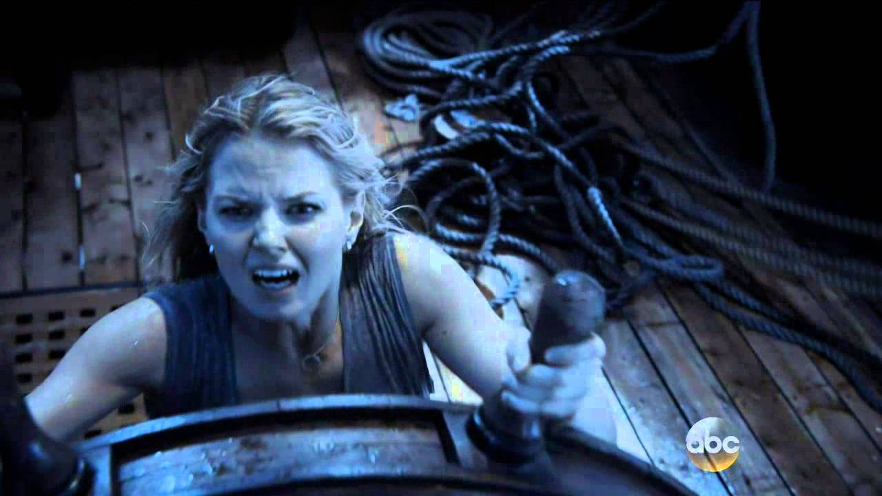 Once Upon A Time Season 3x01  The Big Fight in The Ship 