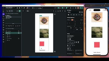 FlutterFlow Column Widget Tutorial | Layout Basics, Alignment & Nesting Explained