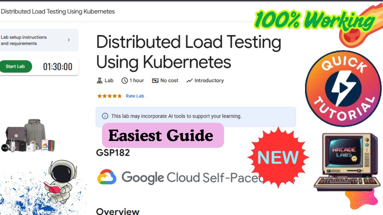 Distributed Load Testing Using Kubernetes | Easiest of All | #GSP182 # ...