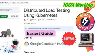 Distributed Load Testing Using Kubernetes | Easiest of All | #GSP182 #qwiklabs #arcade