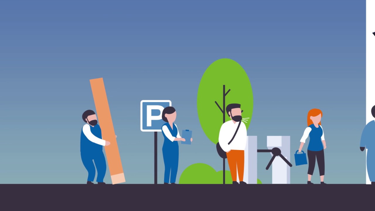 Besuchermanagement mit Interflex