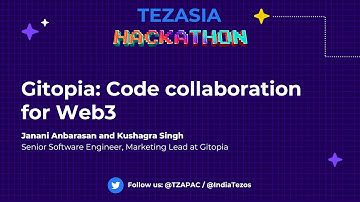 Gitopia Workshop | TezAsia Hackathon 2022