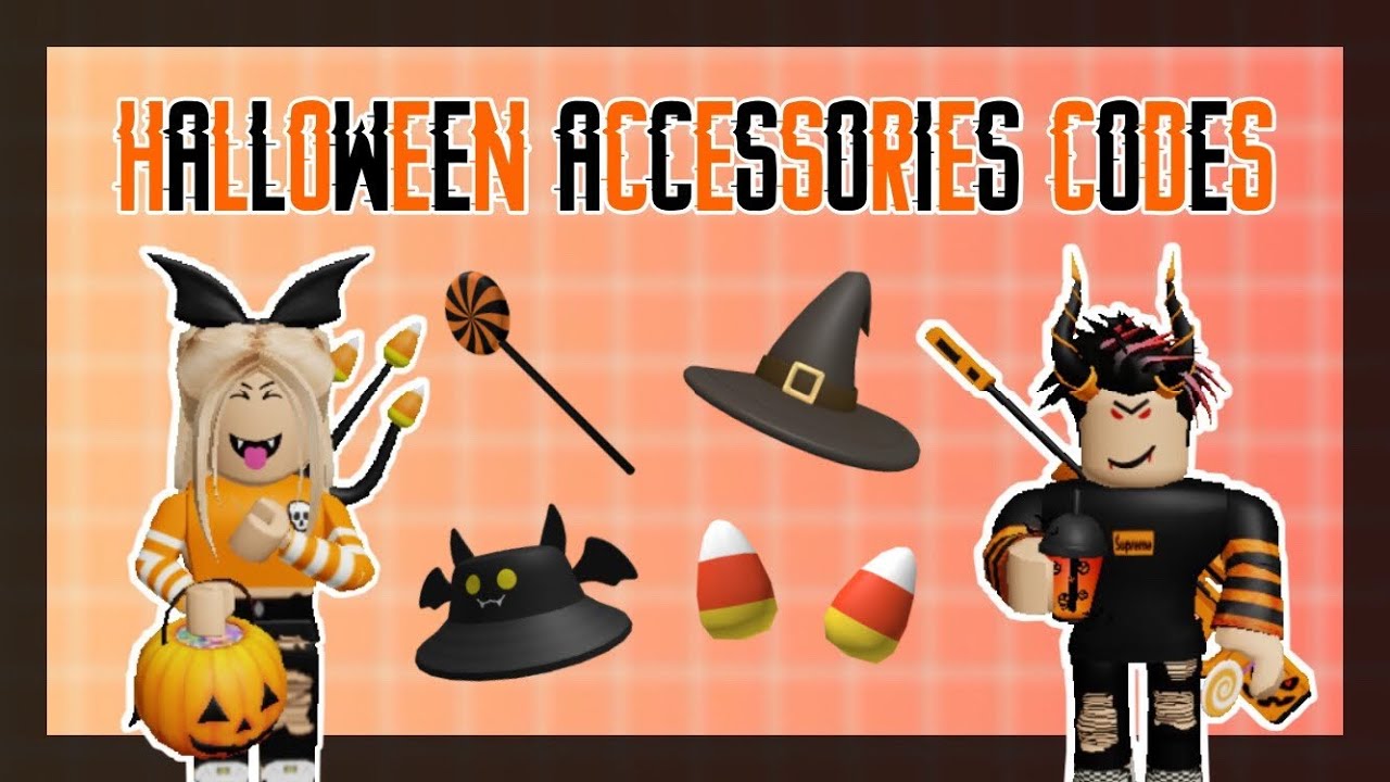 45 Halloween Roblox Accessories Id Codes Youtube - roblox witch hat id