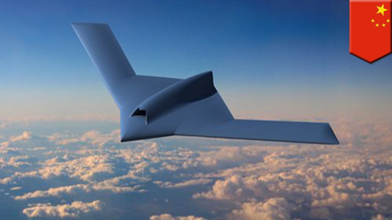 China unveils new stealth combat drone - TomoNews - YouTube