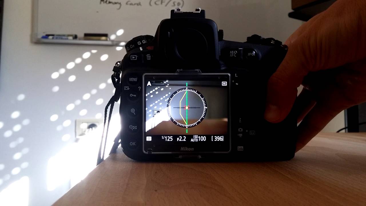 Nikon D810 Virtual Horizon problem