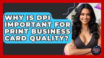 Why Is DPI Important For Print Business Card Quality? - Graphic Design Nerd