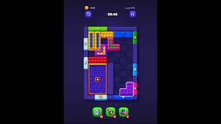 Block Out Level 671 Solution Puzzle Walkthrough 