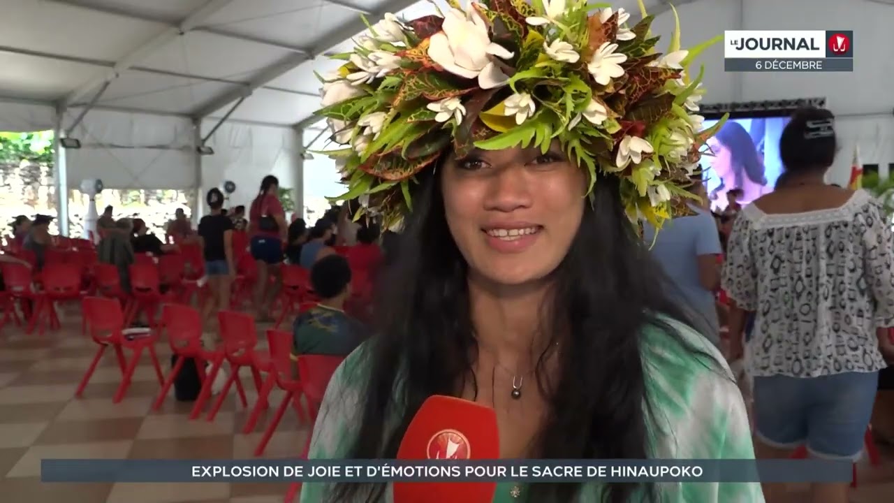 Explosion de joie en Polynésie après le sacre d'Hinaupoko Devèze