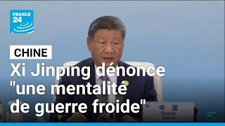 Xi Jinping dénonce 