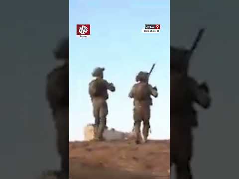 الجيش الإسرائيلي ينشر مقطع مصو ر يزعم تنفيذ عمليات استباقية لتدمير مواقع أسلحة داخل سوريا