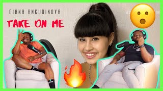 : "Take On Me".  . Diana Ankudinova.|Brothers Reaction!!!!