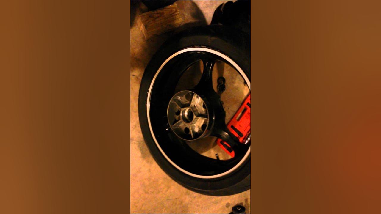 Removing Motorcycle wheel Bearing YouTube