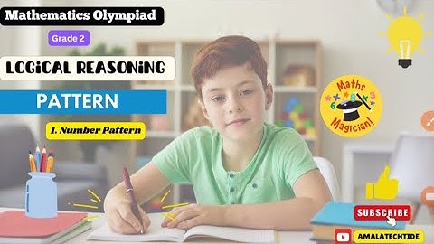  “Maths Olympiad Class 2 | Number Pattern Worksheet with Answers | Logical Reasoning Practice”