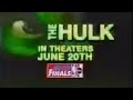 The Hulk (2003) - NBA Finals Commercial