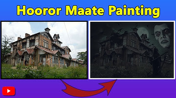 Horror Matte Painting | PHOTOSHOP | release - Shabaz Khan | #mattepainting