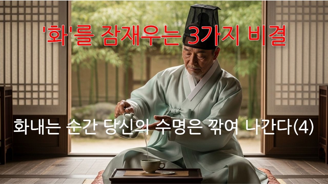 '화'를 잠재우는 3가지 비결 - 원효와 장자가 말하는 마음의 불을 끄는 법(4)