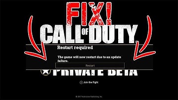 COD WW2: UPDATE FAILURE 100% PERMANENT FIX PC 2017